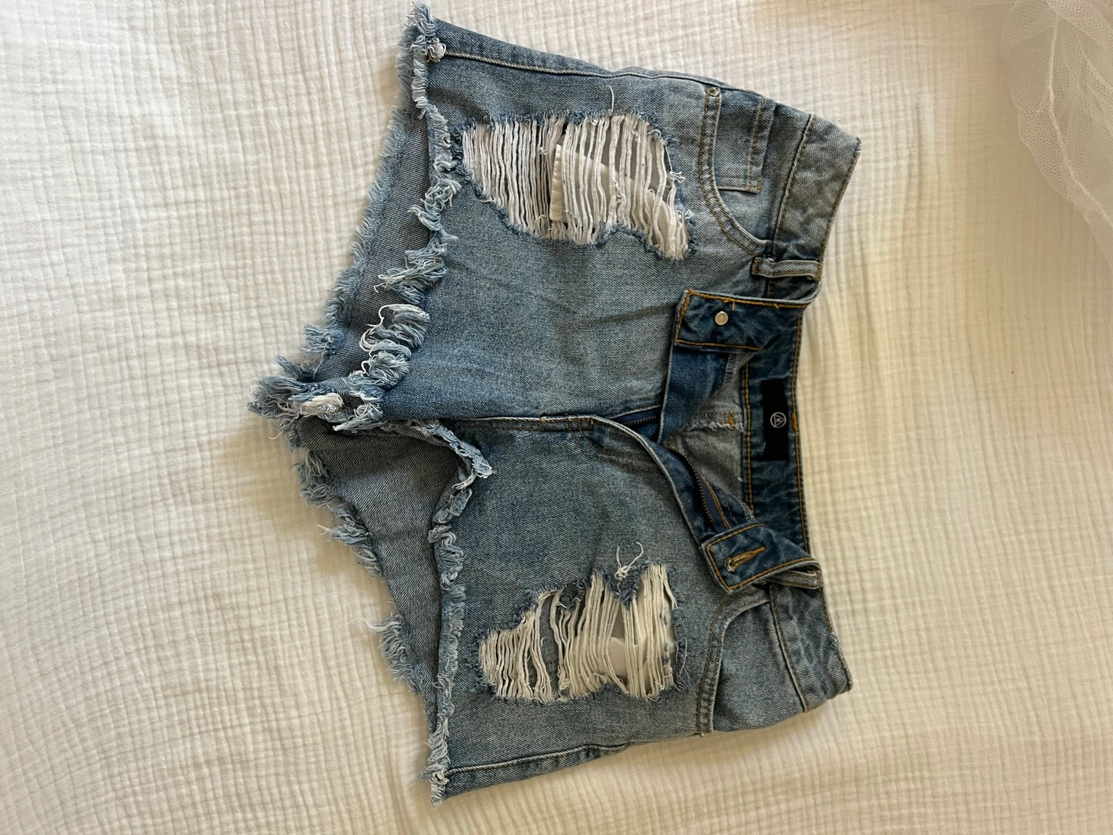 Short en jean court 